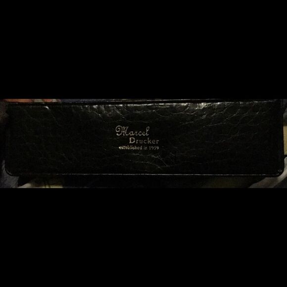 MARCEL DRUCKER Men’s Vintage 2-Tone Link Watch NIB - Picture 4 of 4